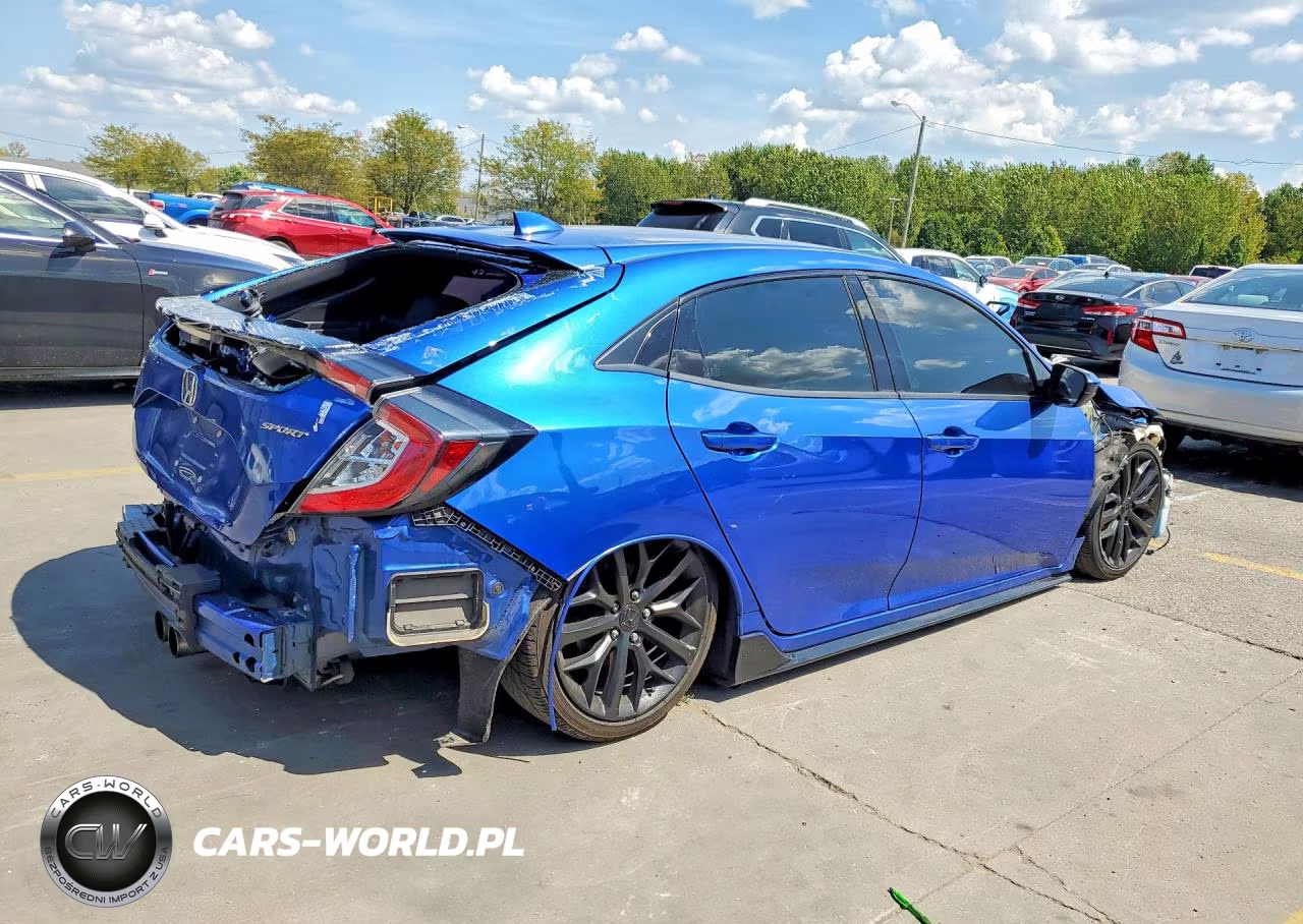 2020 Honda Civic Sport VIN:SHHFK7G42LU200601 - 3