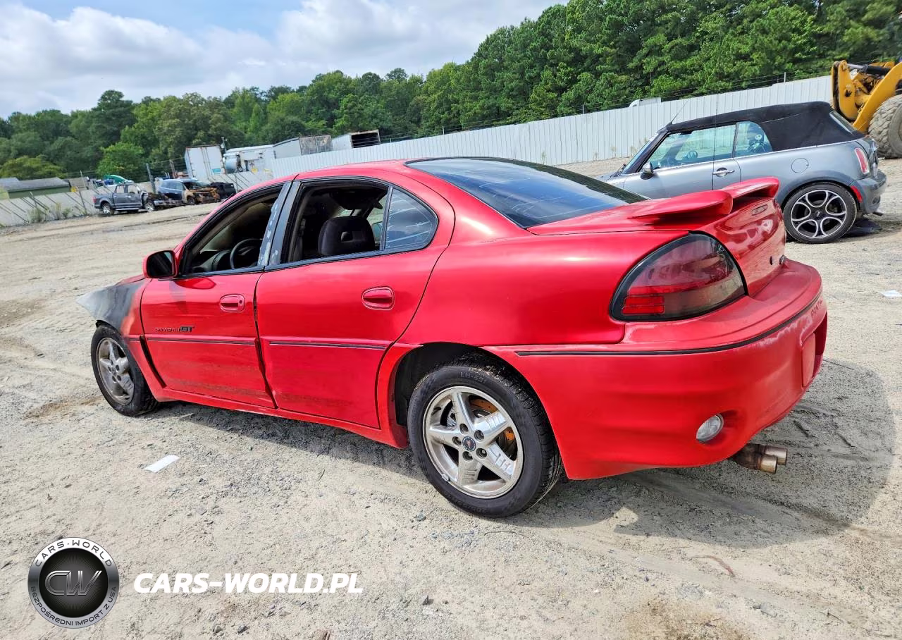 2001 Pontiac Grand Am Gt VIN:1G2NW52E21C258325 - 2