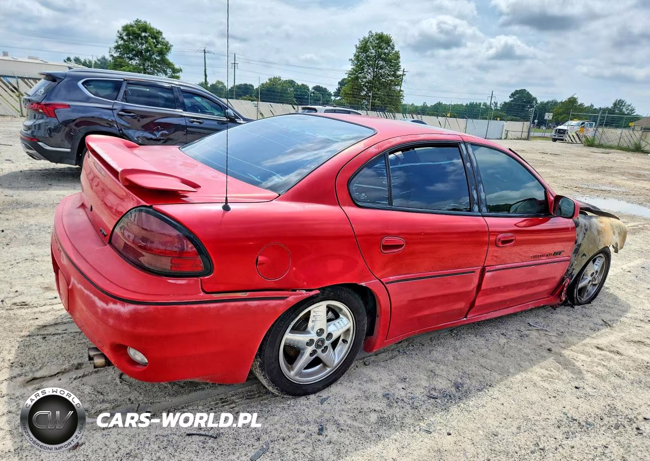 2001 Pontiac Grand Am Gt VIN:1G2NW52E21C258325 - 3