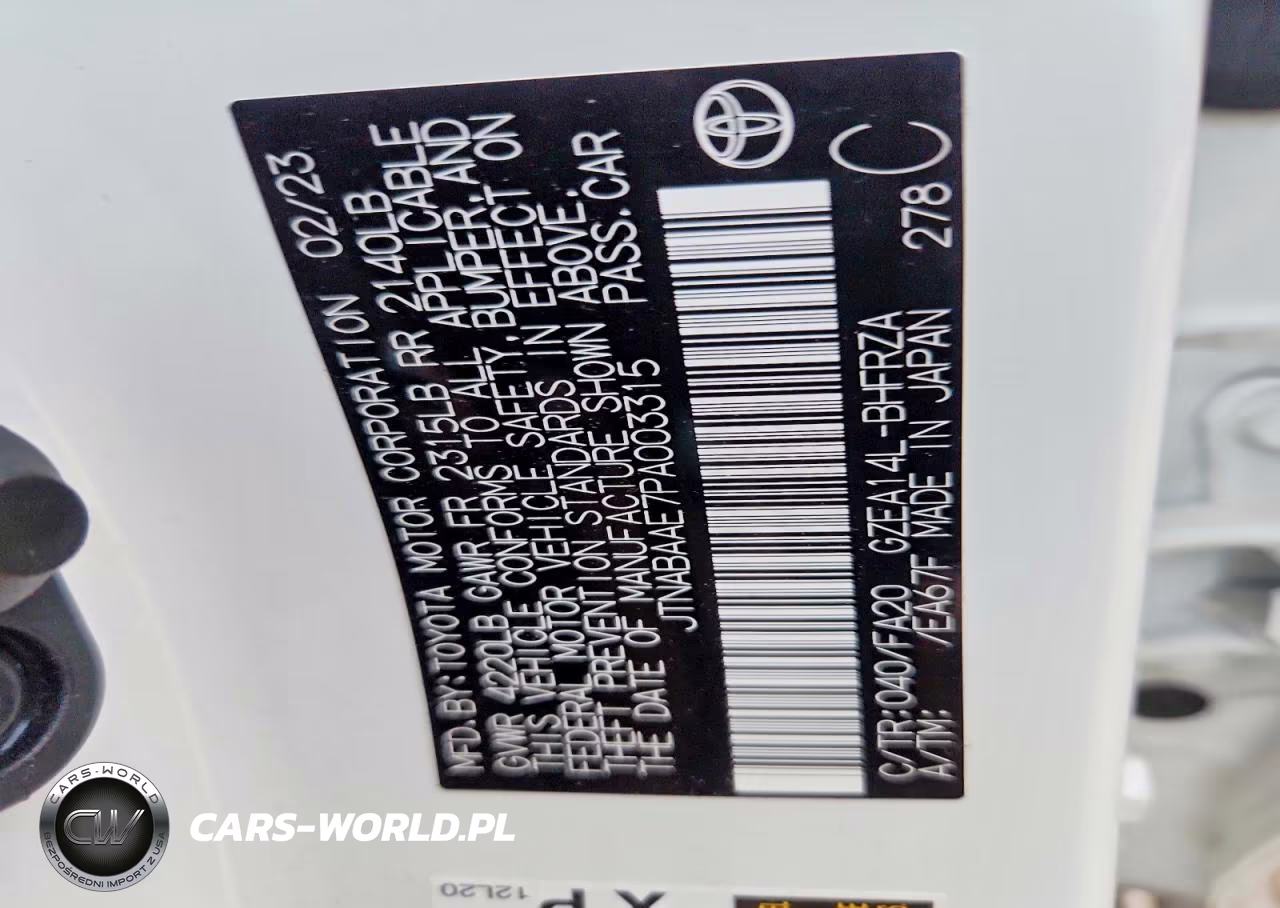 2023 Toyota Gr Corolla Core VIN:JTNABAAE7PA003315 - 12