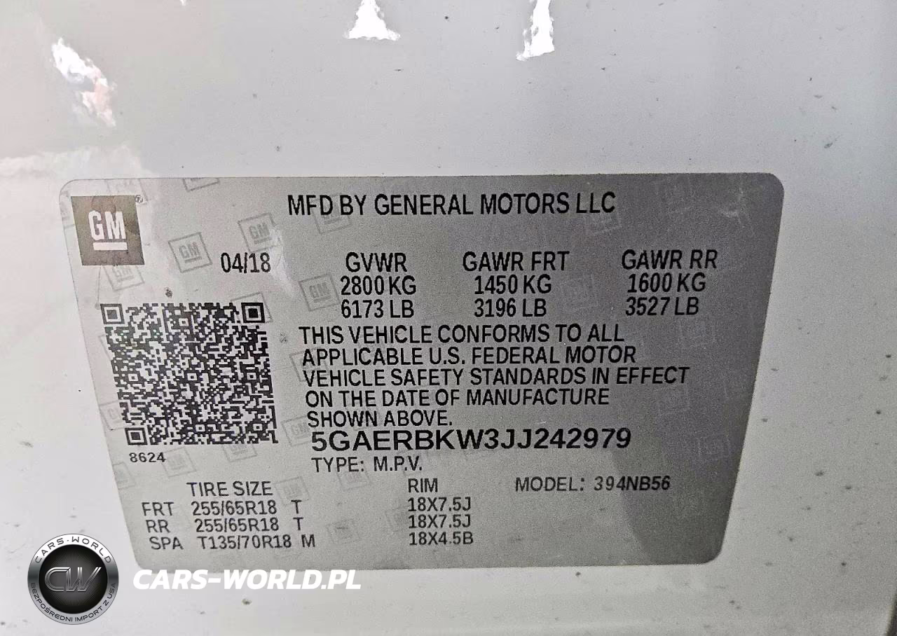 2018 Buick Enclave Essence VIN:5GAERBKW3JJ242979 - 13