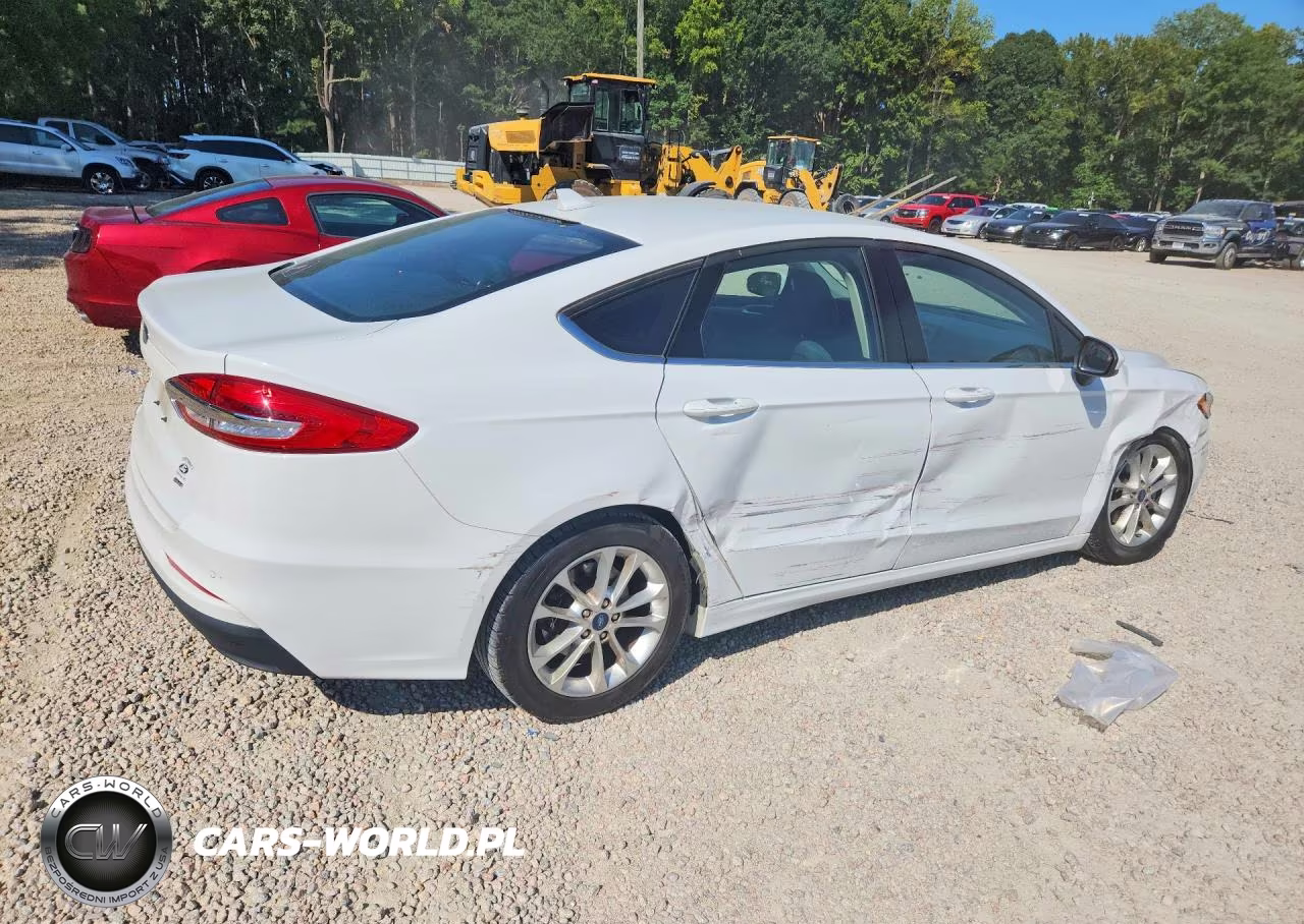 2019 Ford Fusion Se VIN:3FA6P0H72KR209885 - 3