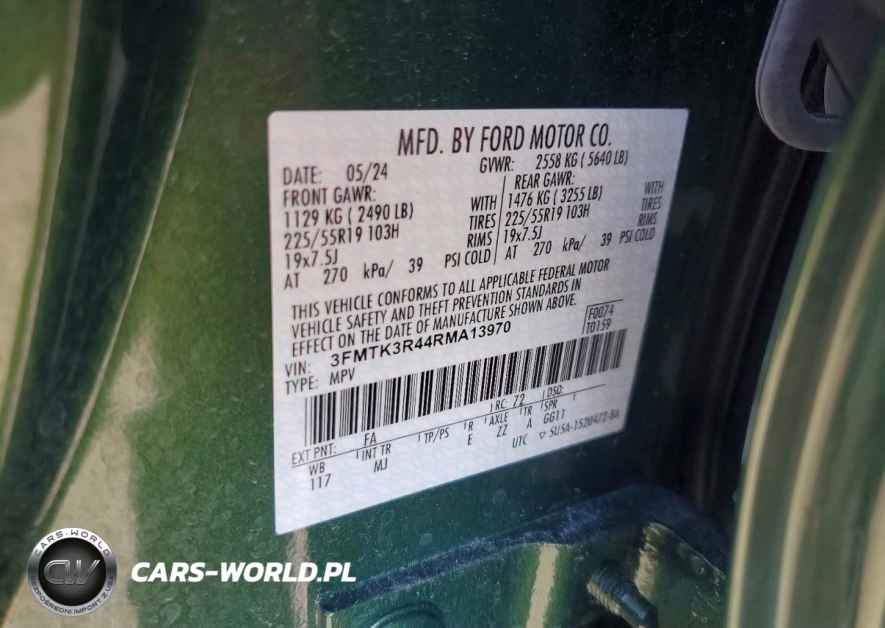 2024 Ford Mustang Mach-E Premium VIN:3FMTK3R44RMA13970 - 13