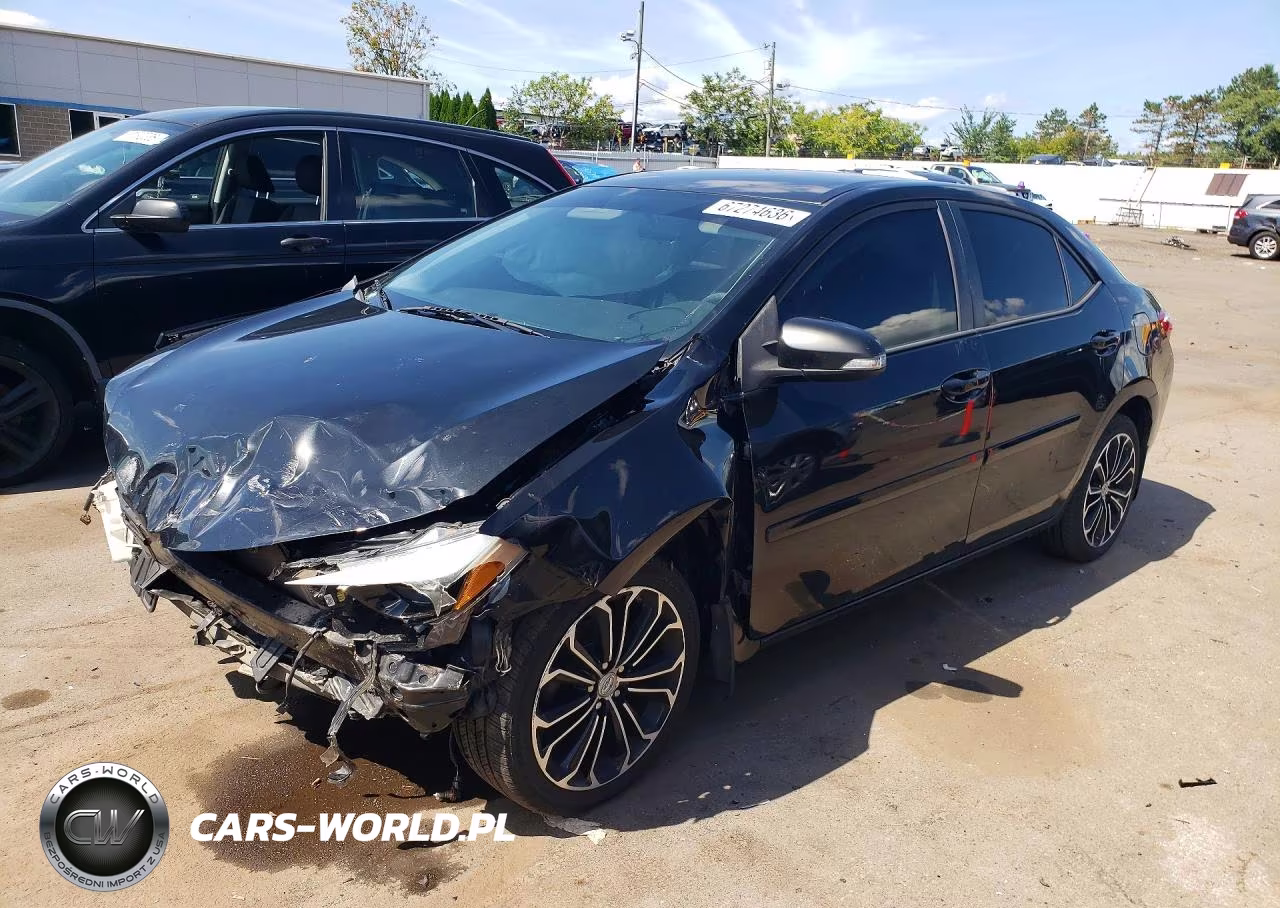 2016 Toyota Corolla S Plus VIN:2T1BURHE3GC536717 - 1
