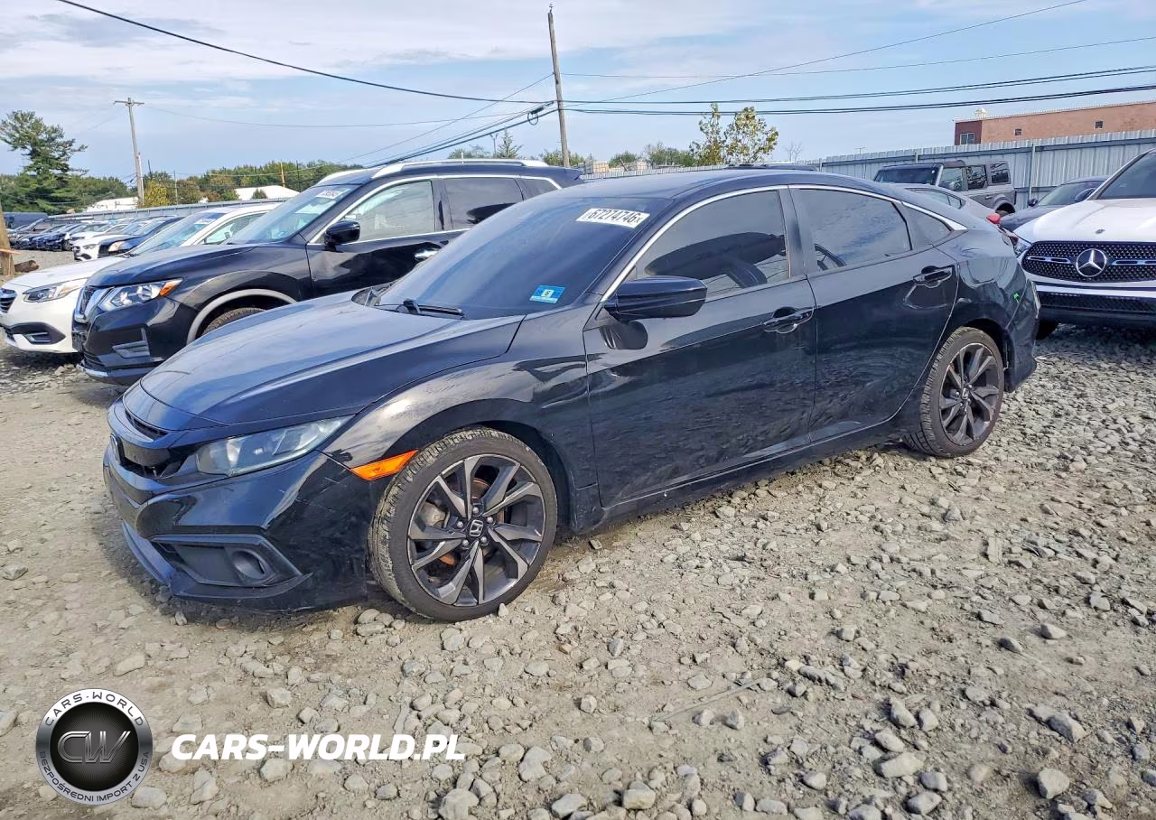 2019 Honda Civic Sport VIN:2HGFC2F88KH532199 - 1