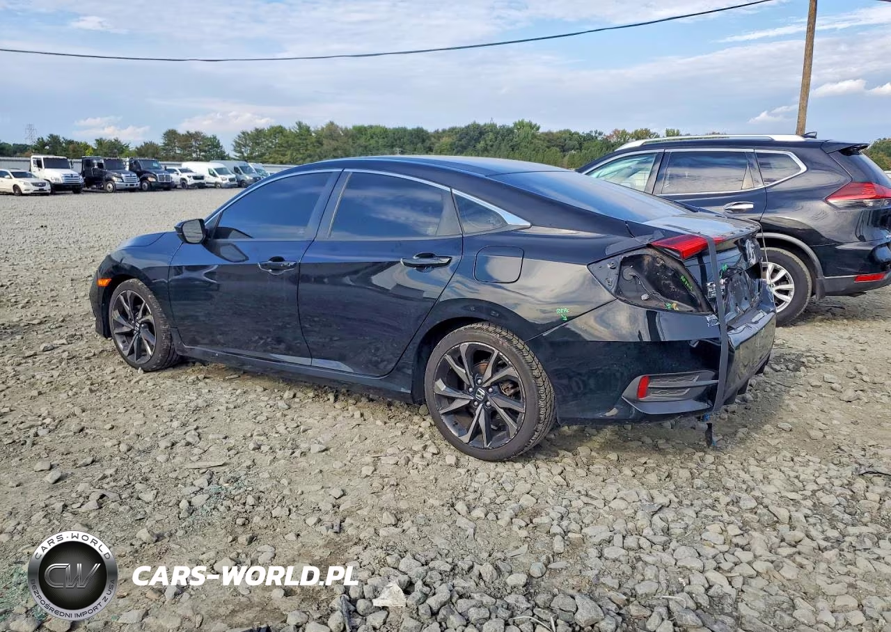 2019 Honda Civic Sport VIN:2HGFC2F88KH532199 - 2