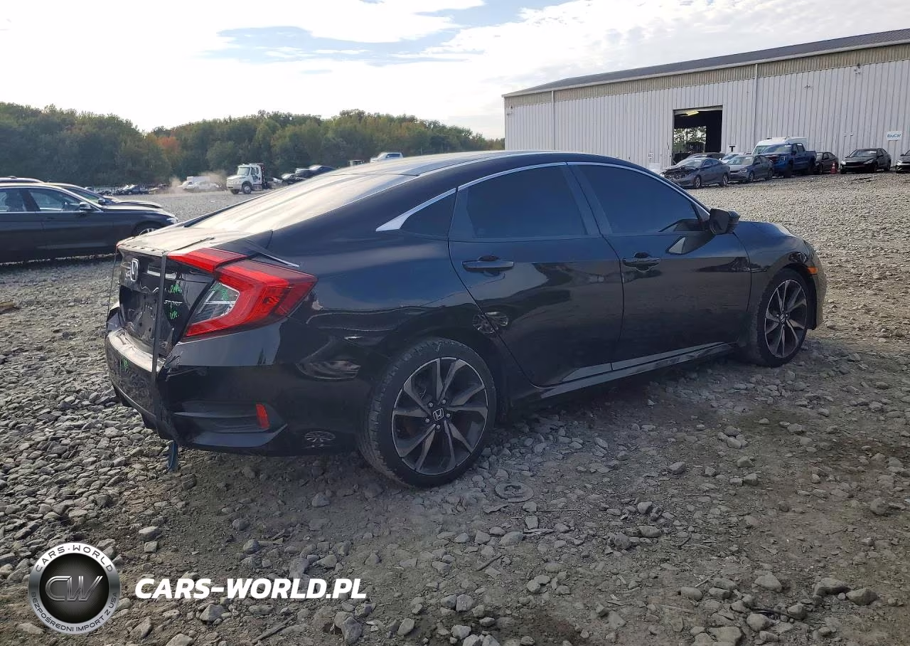 2019 Honda Civic Sport VIN:2HGFC2F88KH532199 - 3