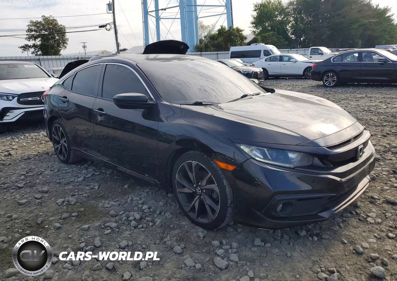 2019 Honda Civic Sport VIN:2HGFC2F88KH532199 - 4