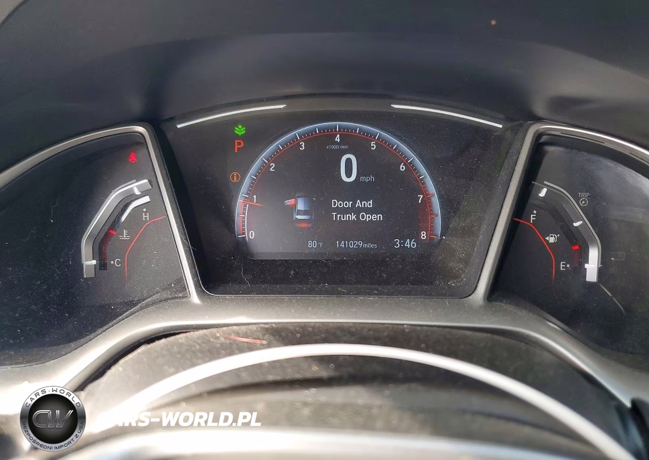 2019 Honda Civic Sport VIN:2HGFC2F88KH532199 - 9