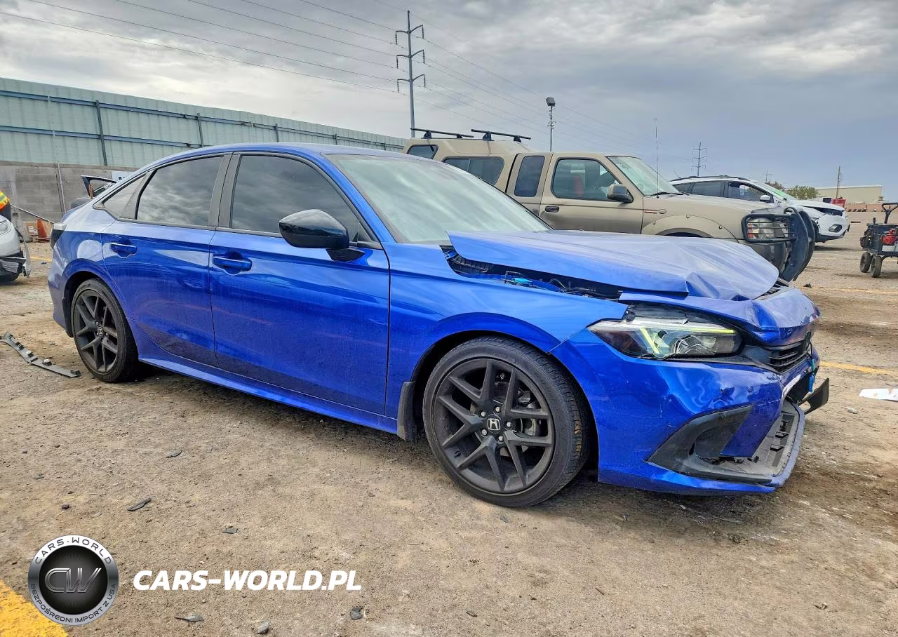 2022 Honda Civic Sport VIN:2HGFE2F59NH559142 - 4