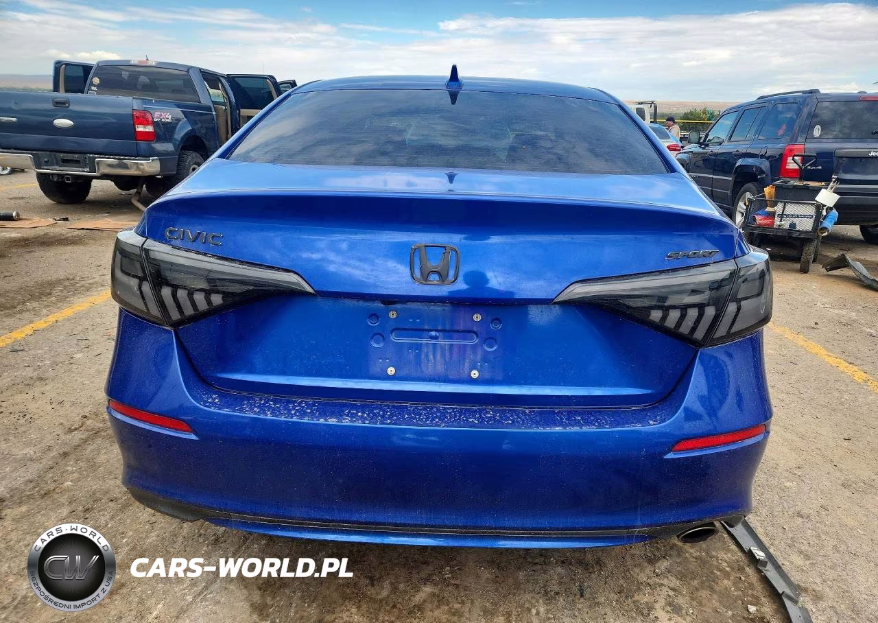 2022 Honda Civic Sport VIN:2HGFE2F59NH559142 - 6