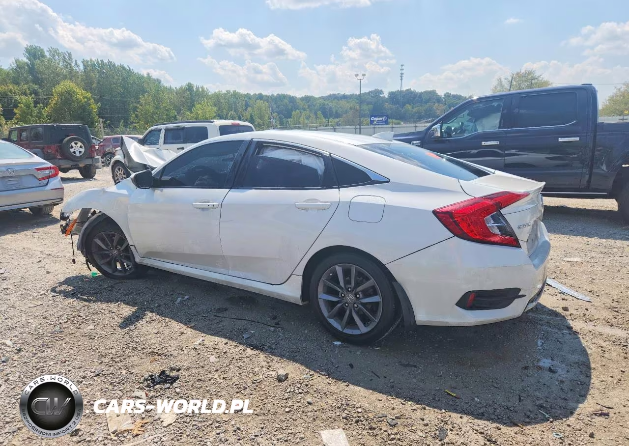 2019 Honda Civic Ex VIN:19XFC1F34KE002319 - 2