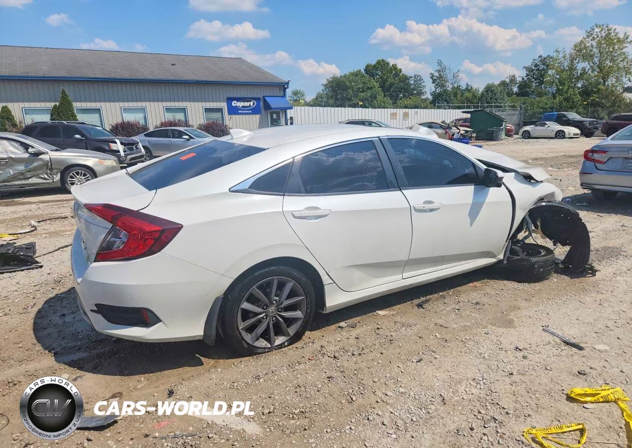 2019 Honda Civic Ex VIN:19XFC1F34KE002319 - 3