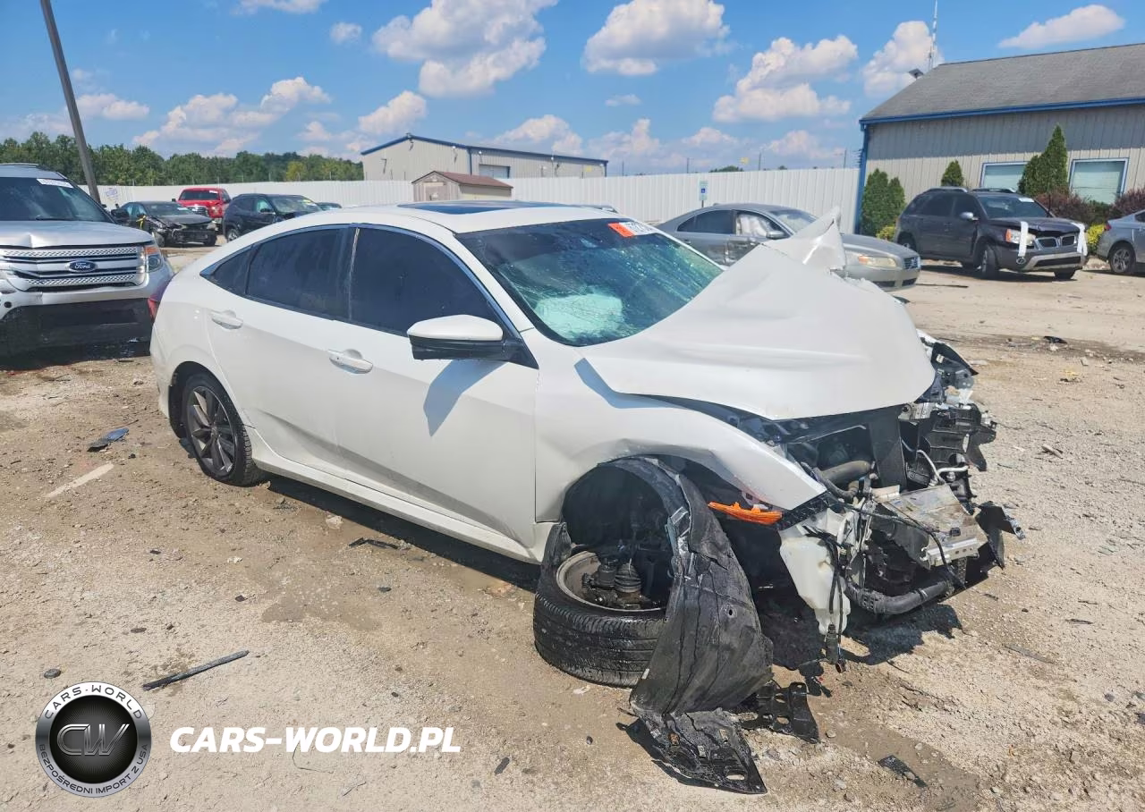 2019 Honda Civic Ex VIN:19XFC1F34KE002319 - 4