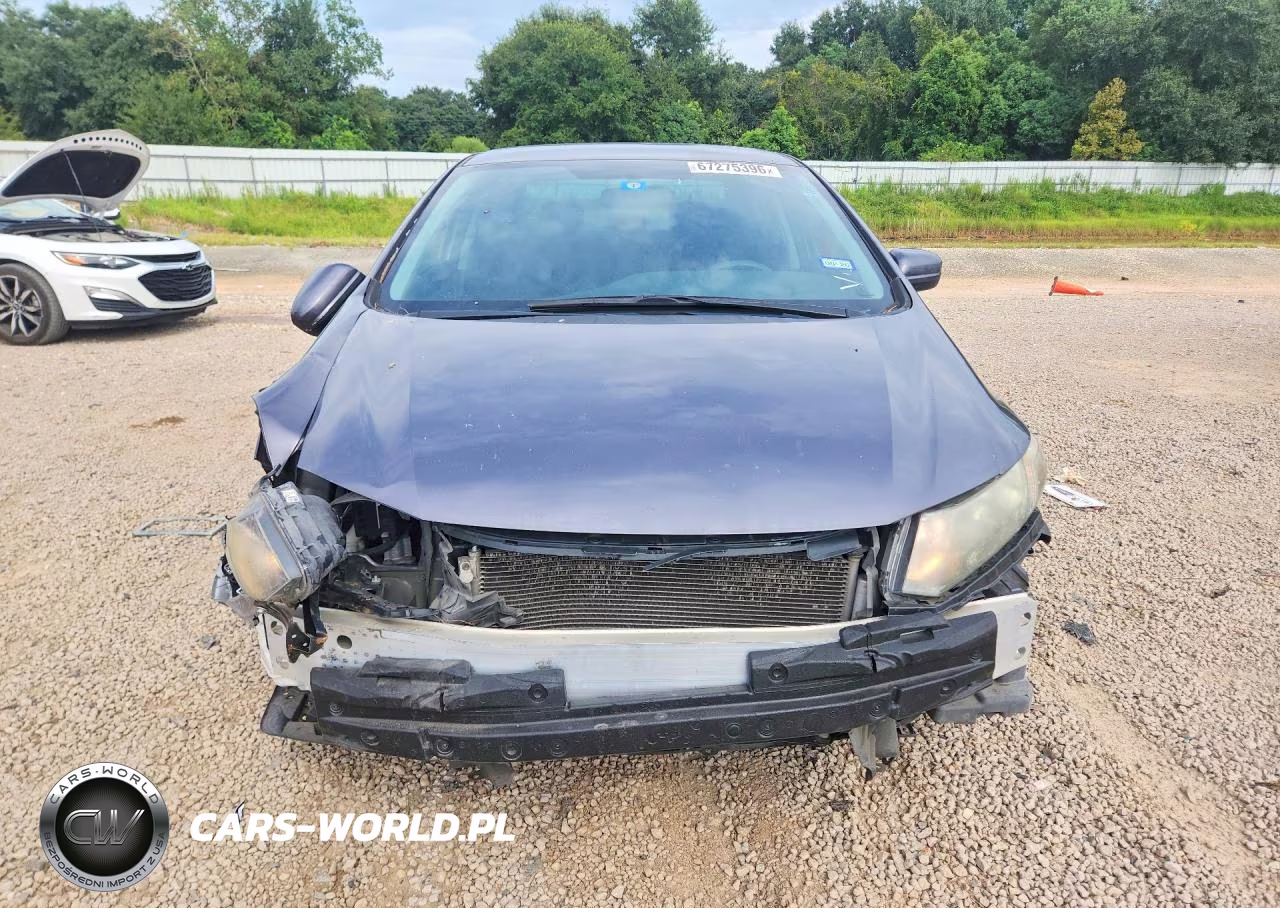 2014 Honda Civic Lx VIN:19XFB2F55EE054587 - 5