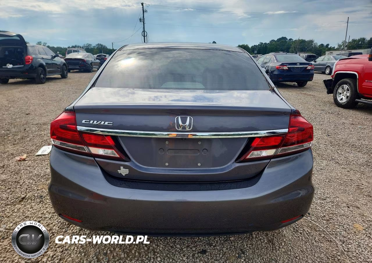 2014 Honda Civic Lx VIN:19XFB2F55EE054587 - 6
