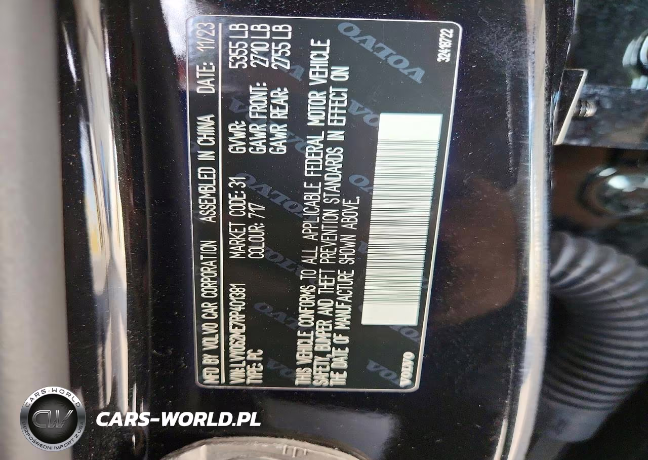 2024 Volvo S90 Plus VIN:LVY062ME7RP401381 - 12