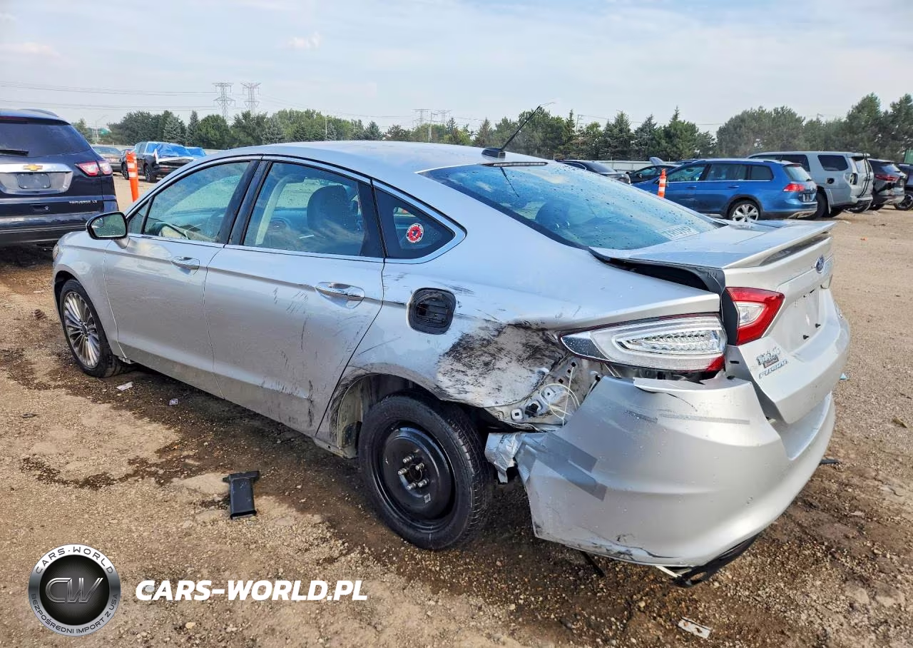 2016 Ford Fusion Titanium VIN:3FA6P0K92GR400725 - 2