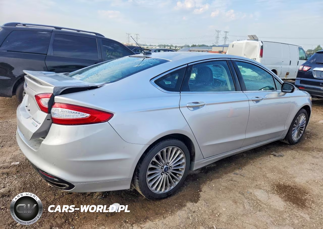 2016 Ford Fusion Titanium VIN:3FA6P0K92GR400725 - 3