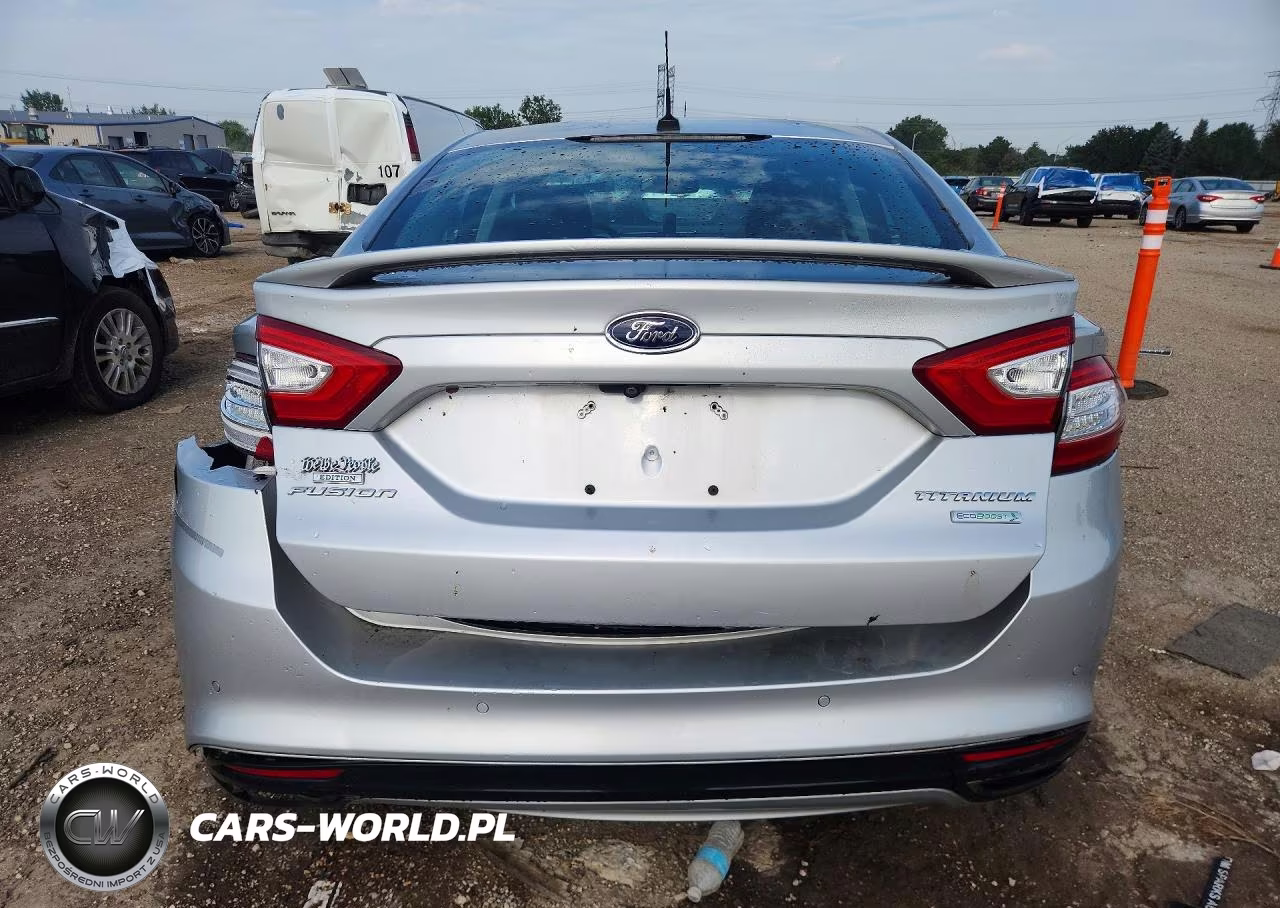 2016 Ford Fusion Titanium VIN:3FA6P0K92GR400725 - 6