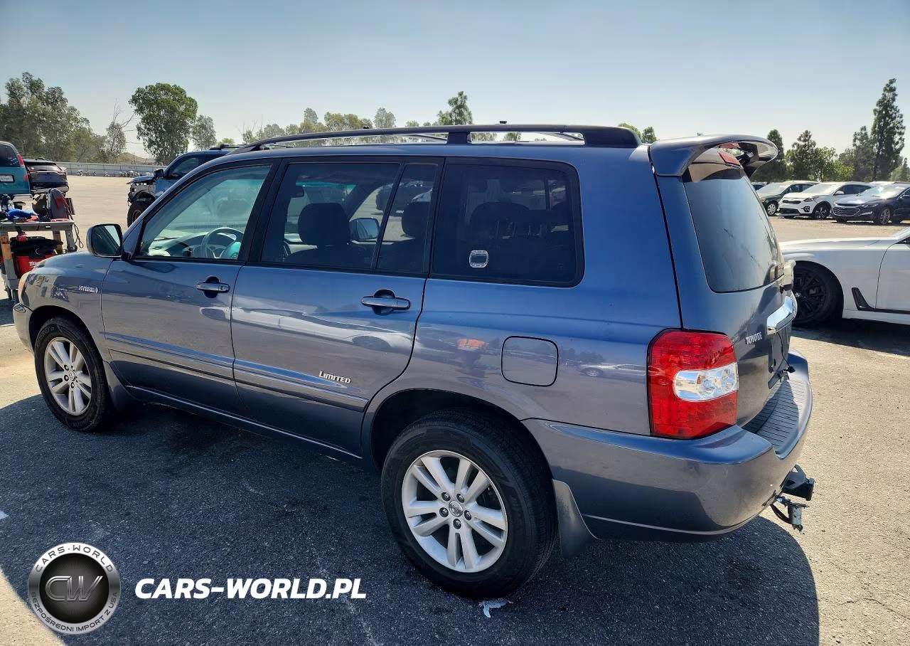 2007 Toyota Highlander Hybrid VIN:JTEGW21A470017678 - 2