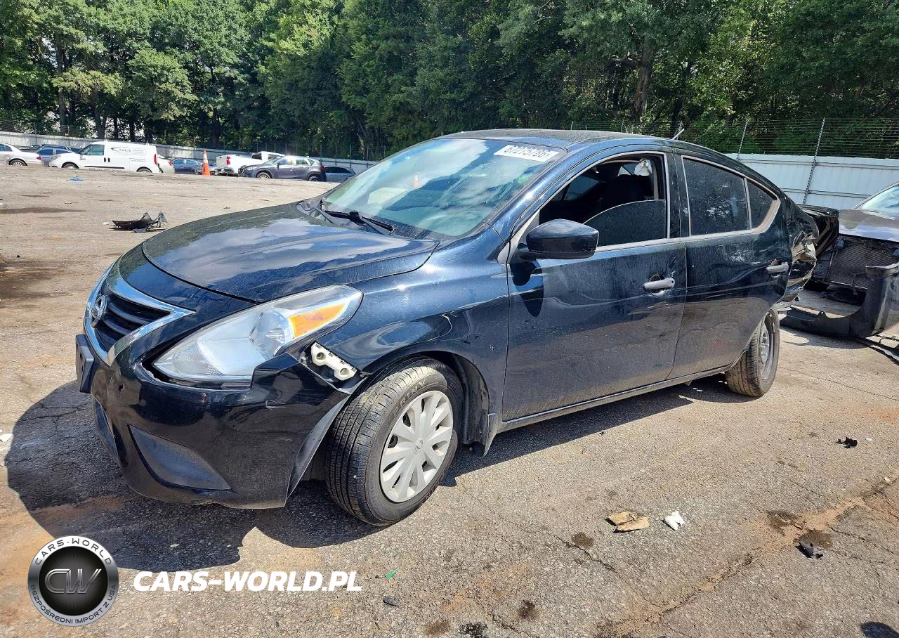 2018 Nissan Versa S VIN:3N1CN7AP9JL888208 - 1