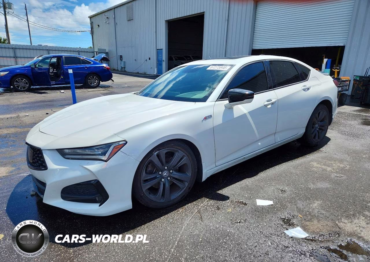 2021 Acura Tlx Tech A VIN:19UUB5F50MA009357 - 1