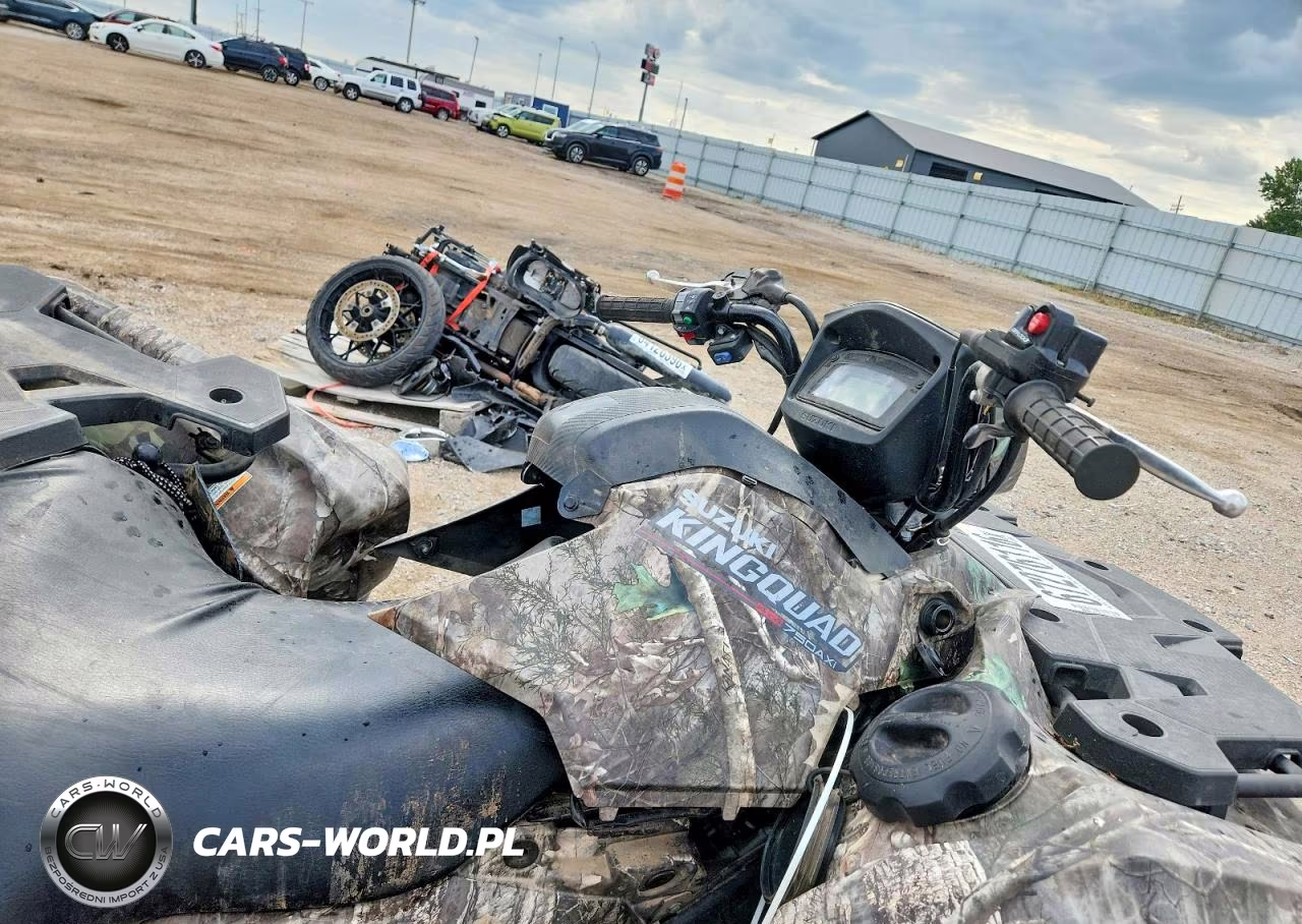 2023 Suzuki Kingquad 750 Axi Atv VIN:5SADW11H1P7101658 - 5