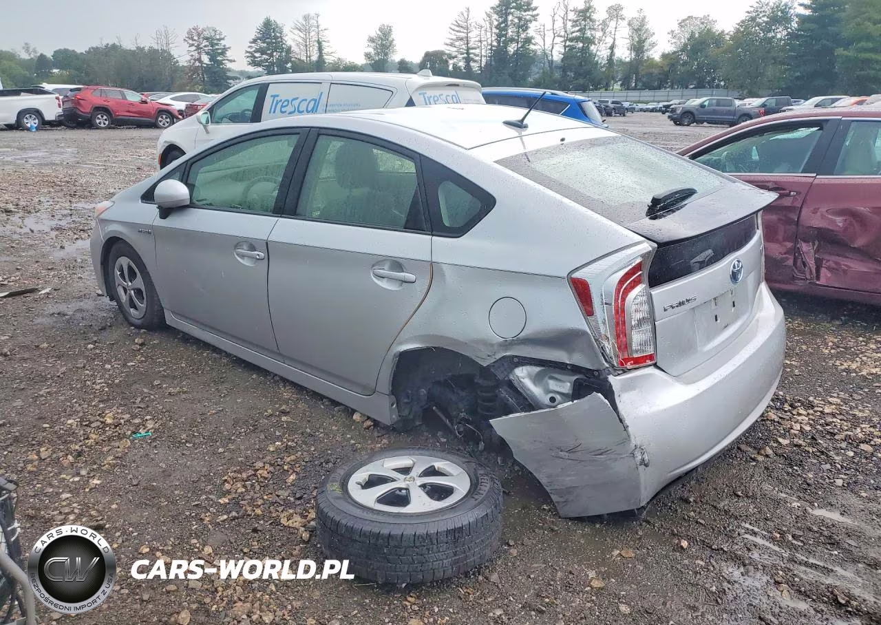 2013 Toyota Prius Three VIN:JTDKN3DU0D5543608 - 2