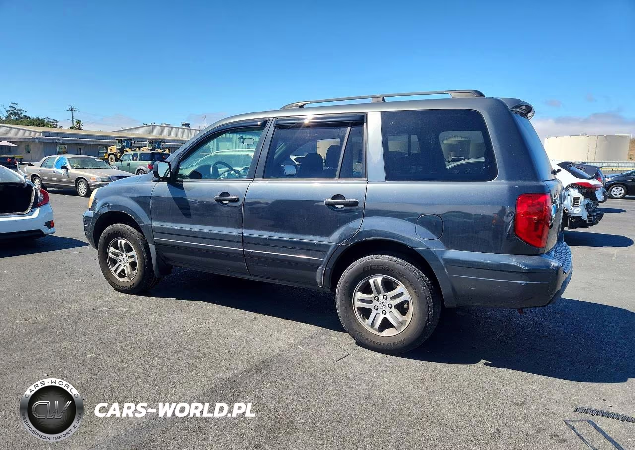 2004 Honda Pilot Exl VIN:2HKYF18504H616085 - 2