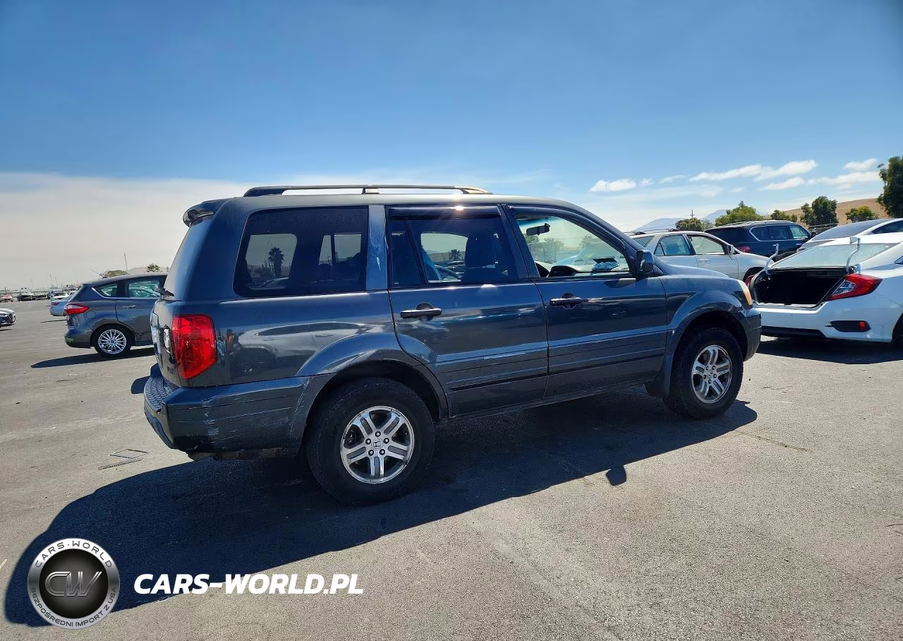 2004 Honda Pilot Exl VIN:2HKYF18504H616085 - 3