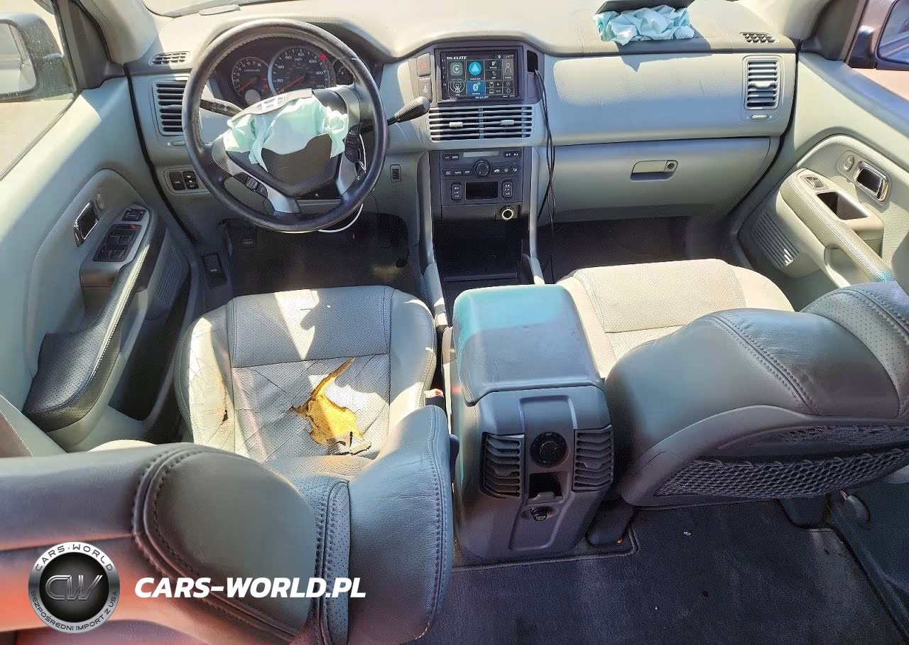2004 Honda Pilot Exl VIN:2HKYF18504H616085 - 8