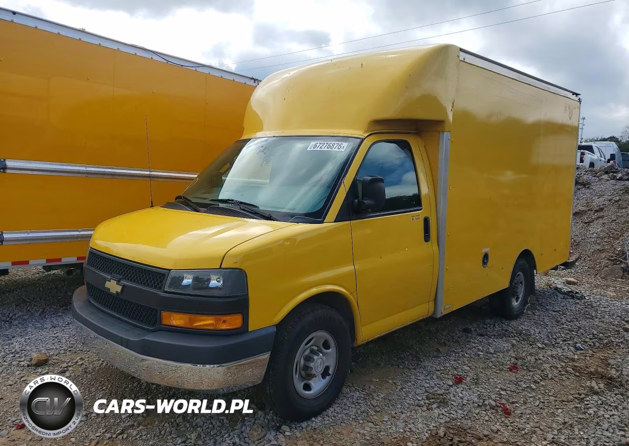 2019 Chevrolet Express G3500 Delivery Truck VIN:1GB0GRFG6K1366003 - 1