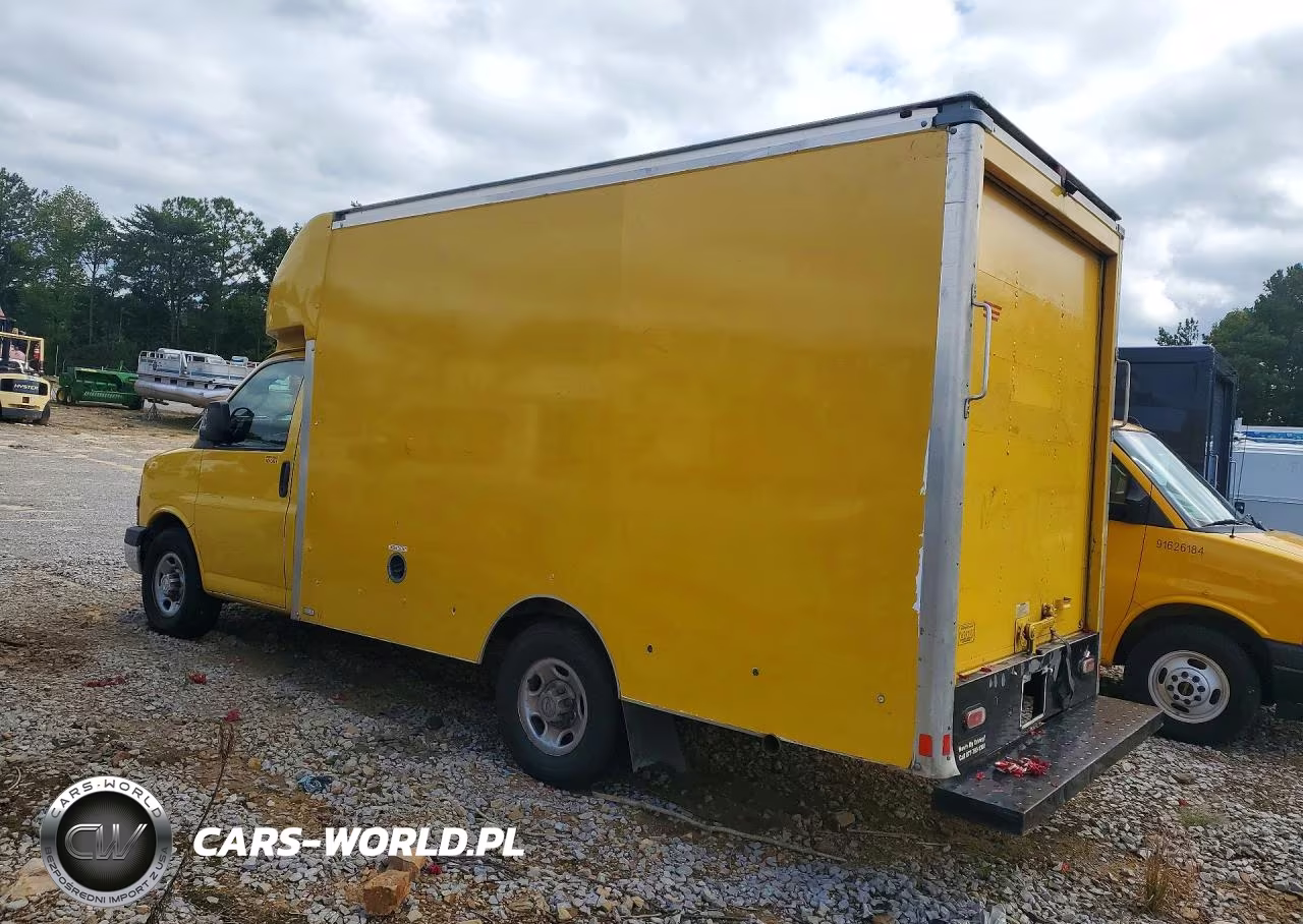 2019 Chevrolet Express G3500 Delivery Truck VIN:1GB0GRFG6K1366003 - 2