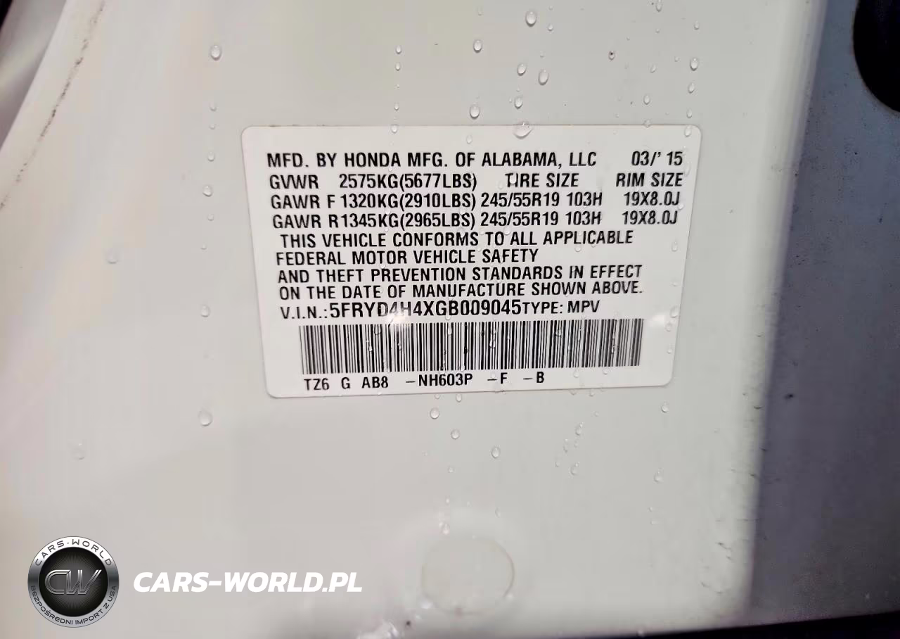 2016 Acura Mdx Technology VIN:5FRYD4H4XGB009045 - 13