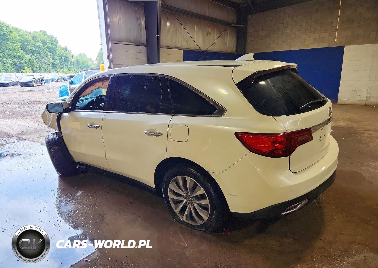 2016 Acura Mdx Technology VIN:5FRYD4H4XGB009045 - 2