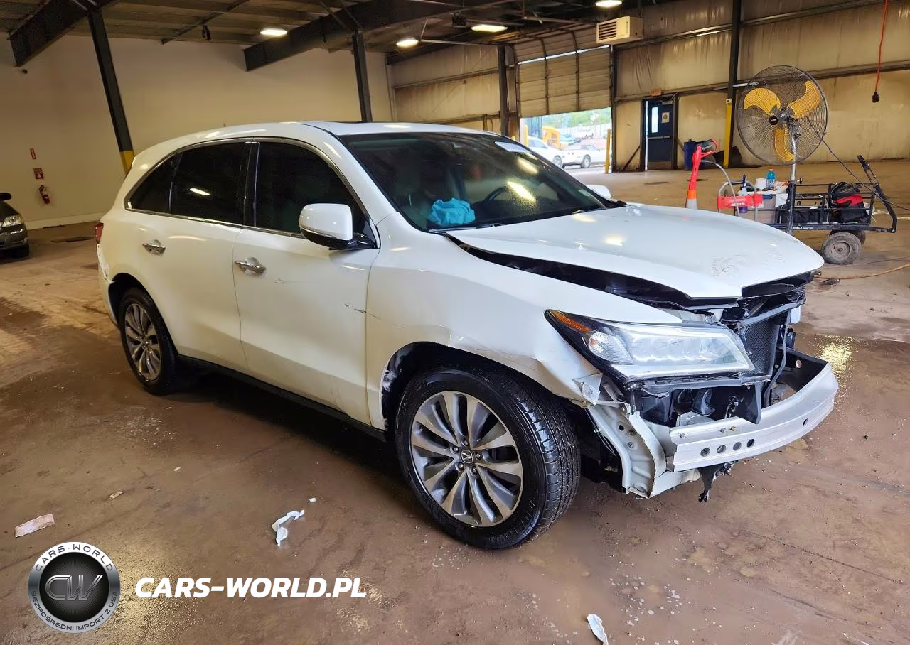 2016 Acura Mdx Technology VIN:5FRYD4H4XGB009045 - 4