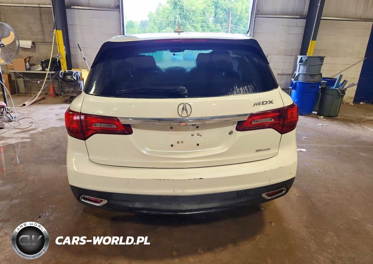 2016 Acura Mdx Technology VIN:5FRYD4H4XGB009045 - 6