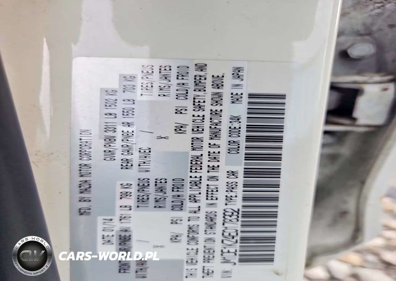 2014 Mazda Mazda2 Sport VIN:JM1DE1KZ4E0178392 - 12