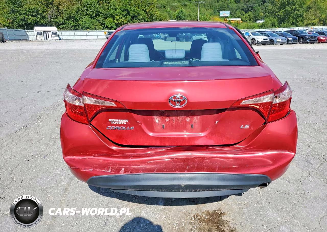 2017 Toyota Corolla Le VIN:2T1BURHE2HC831860 - 6