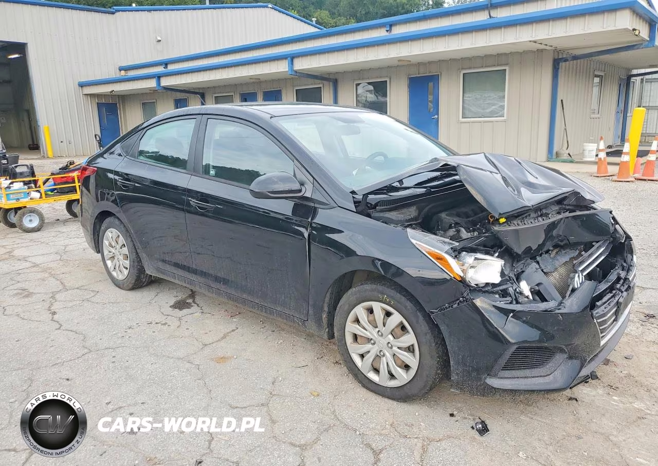 2021 Hyundai Accent Se VIN:3KPC24A67ME129805 - 4