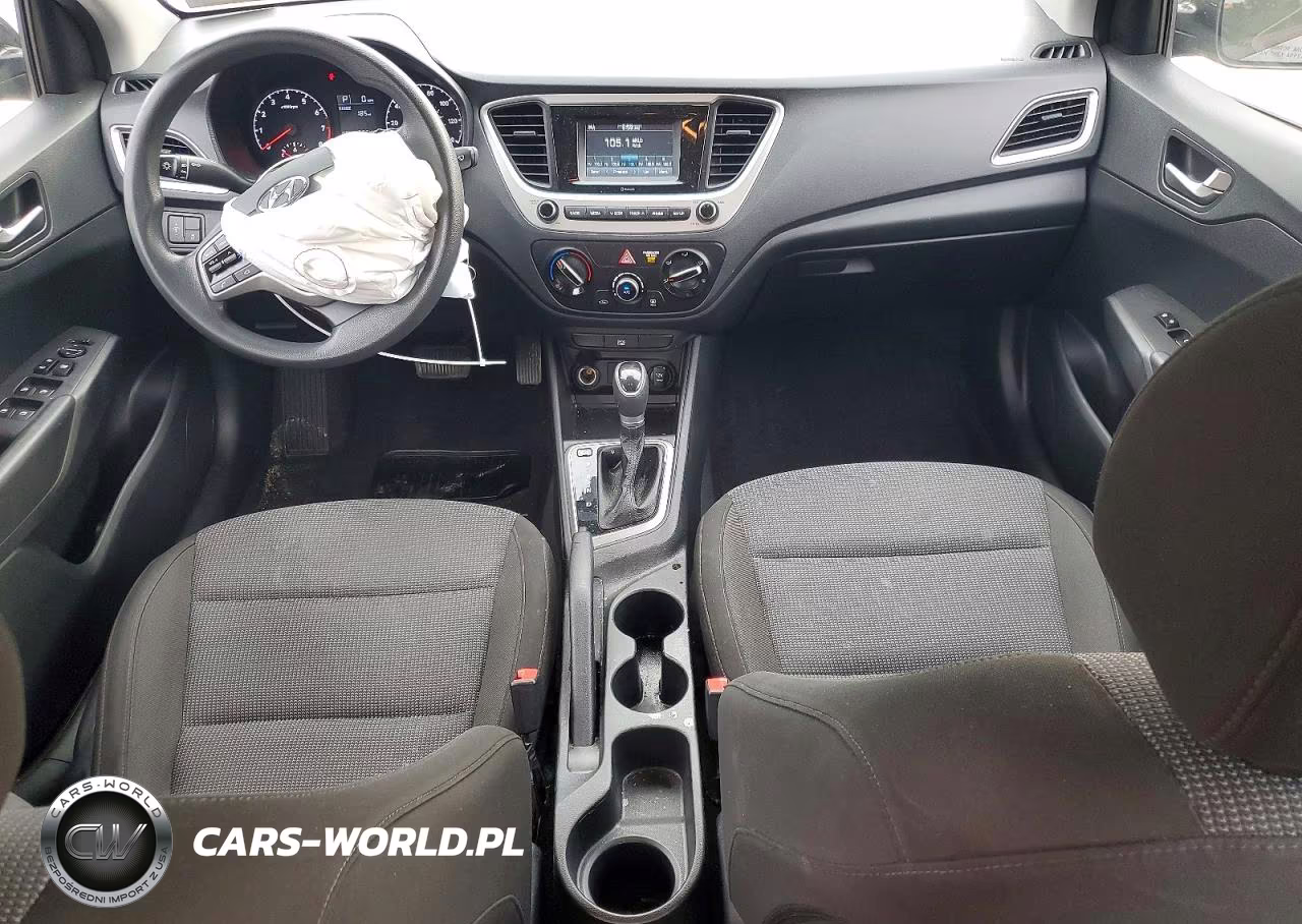 2021 Hyundai Accent Se VIN:3KPC24A67ME129805 - 8