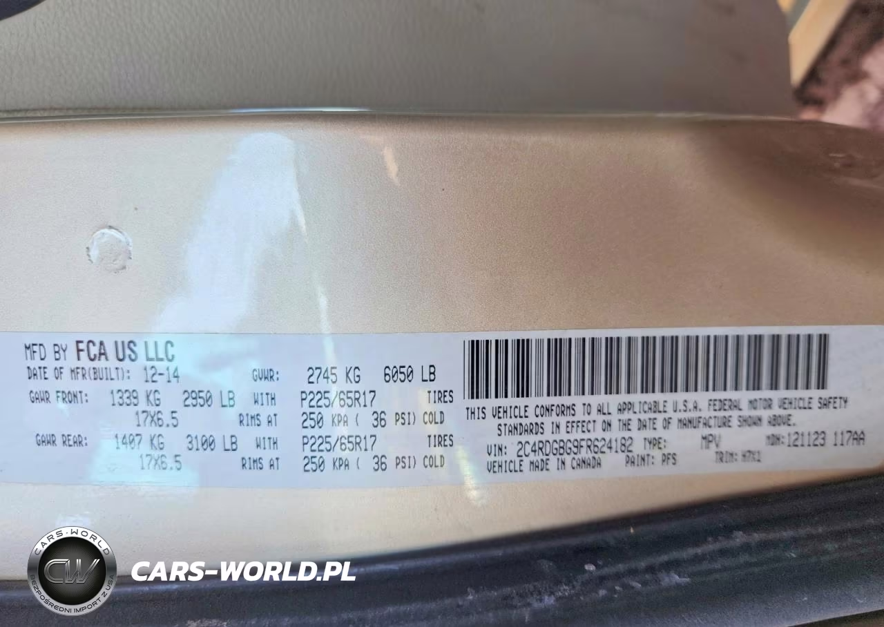 2015 Dodge Grand Caravan Se VIN:2C4RDGBG9FR624182 - 13