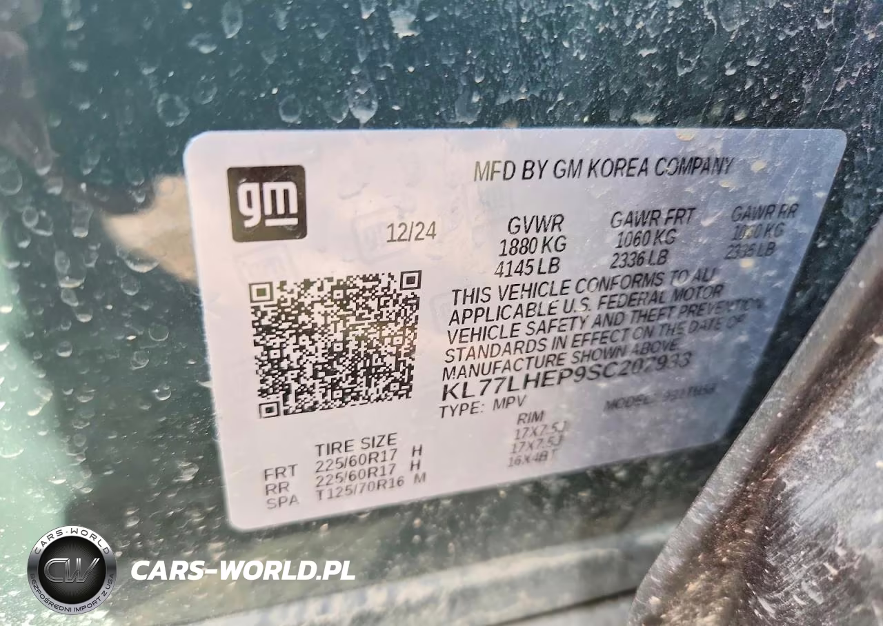 2025 Chevrolet Trax 1Lt VIN:KL77LHEP9SC207933 - 13