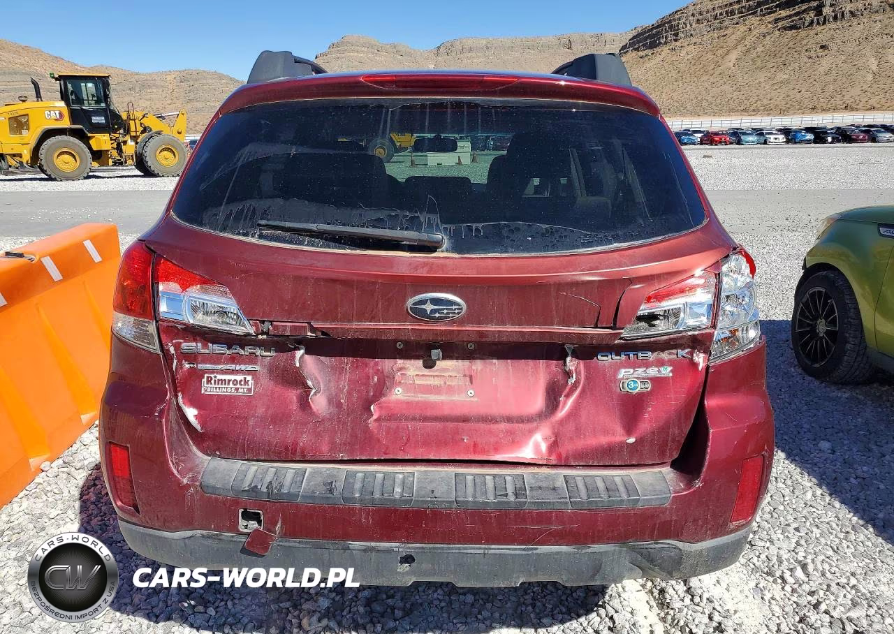 2011 Subaru Outback 2.5I Premium VIN:4S4BRBCC4B3400656 - 6