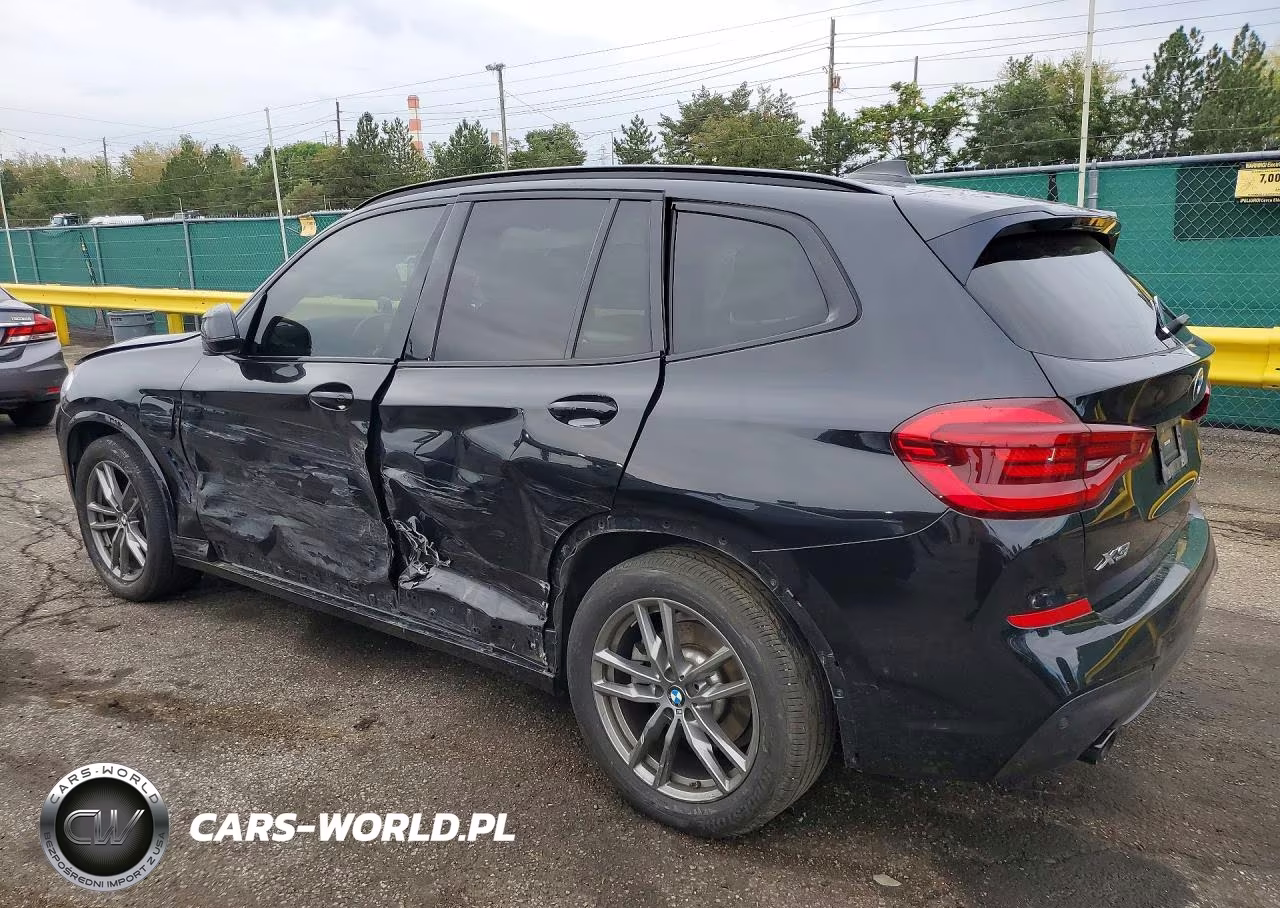 2021 BMW X3 xDrive30E VIN:5UXTS1C05M9D75295 - 2