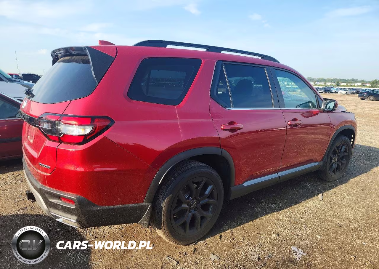 2025 Honda Pilot Touring VIN:5FNYG1H70SB145775 - 3