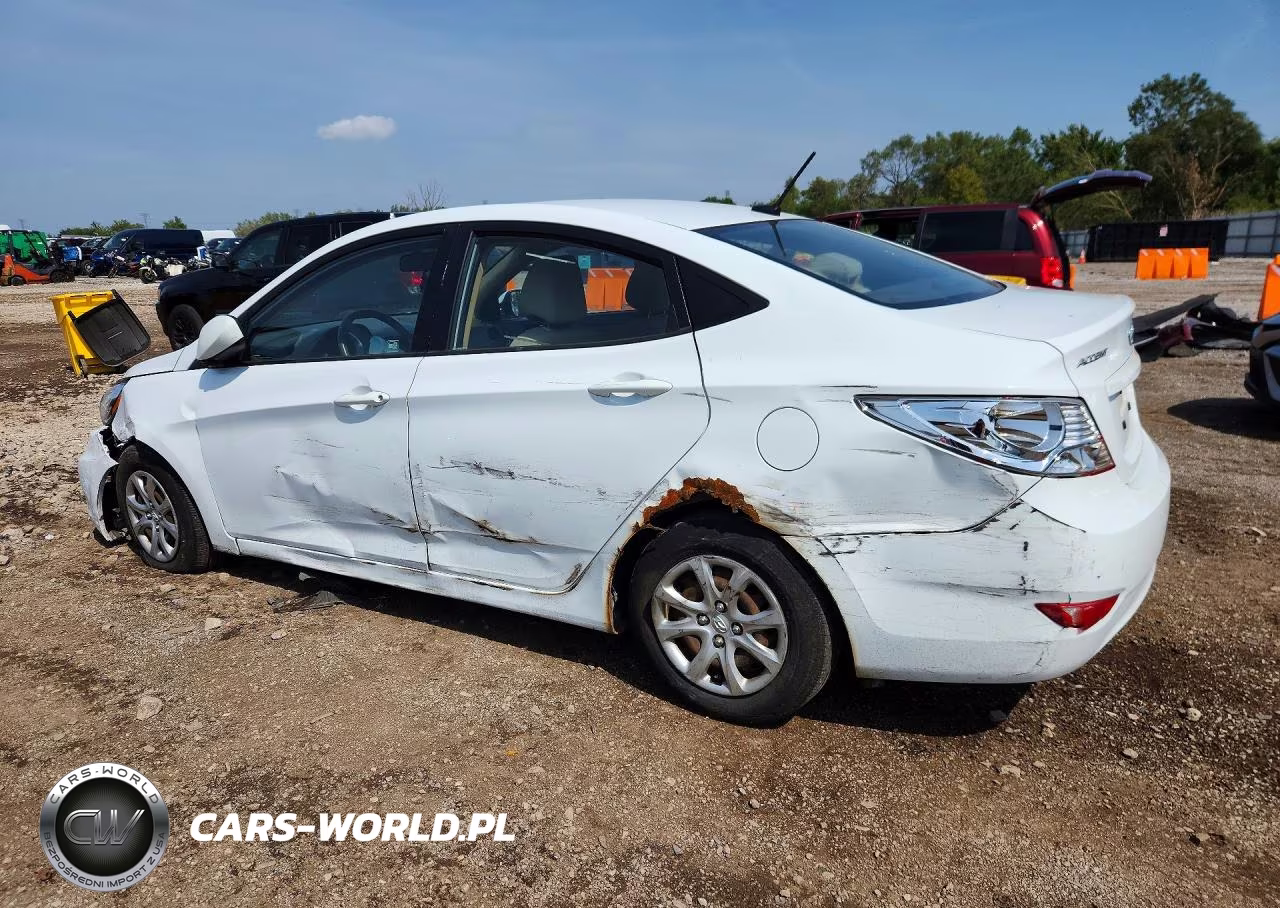 2014 Hyundai Accent Gls VIN:KMHCT4AE3EU683233 - 2