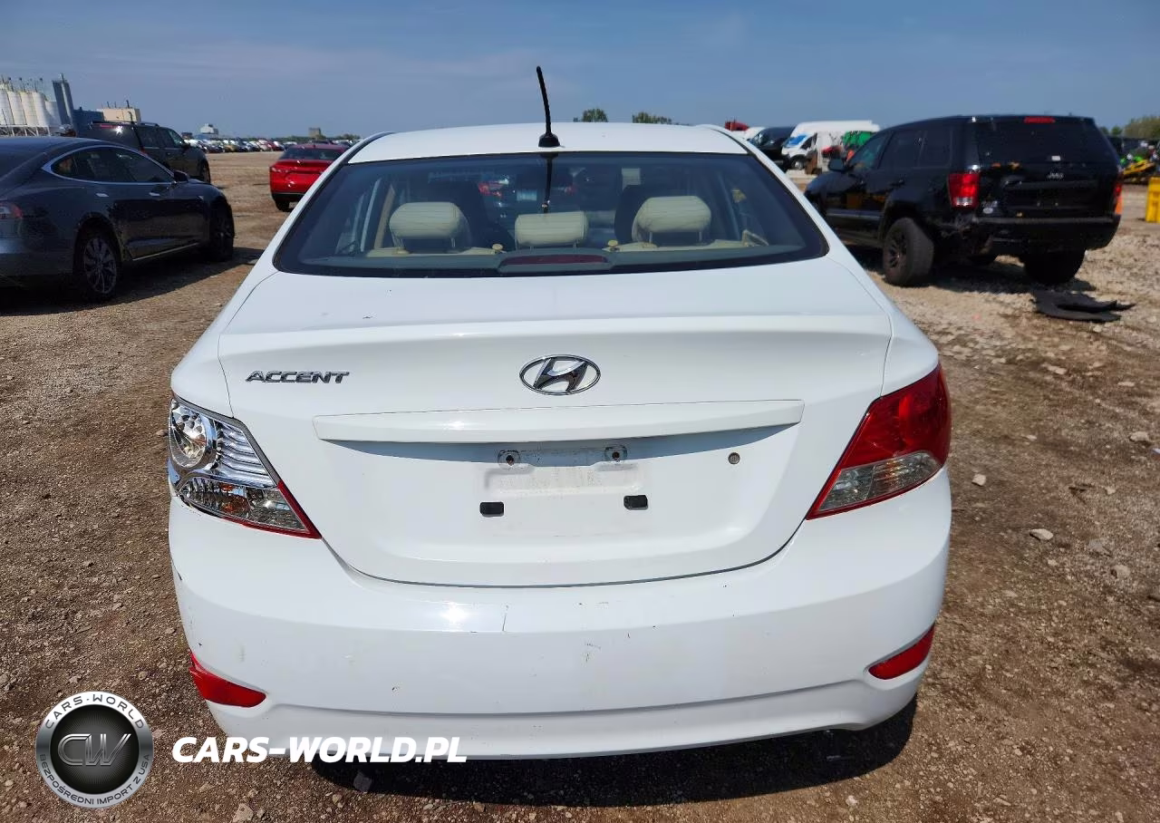 2014 Hyundai Accent Gls VIN:KMHCT4AE3EU683233 - 6
