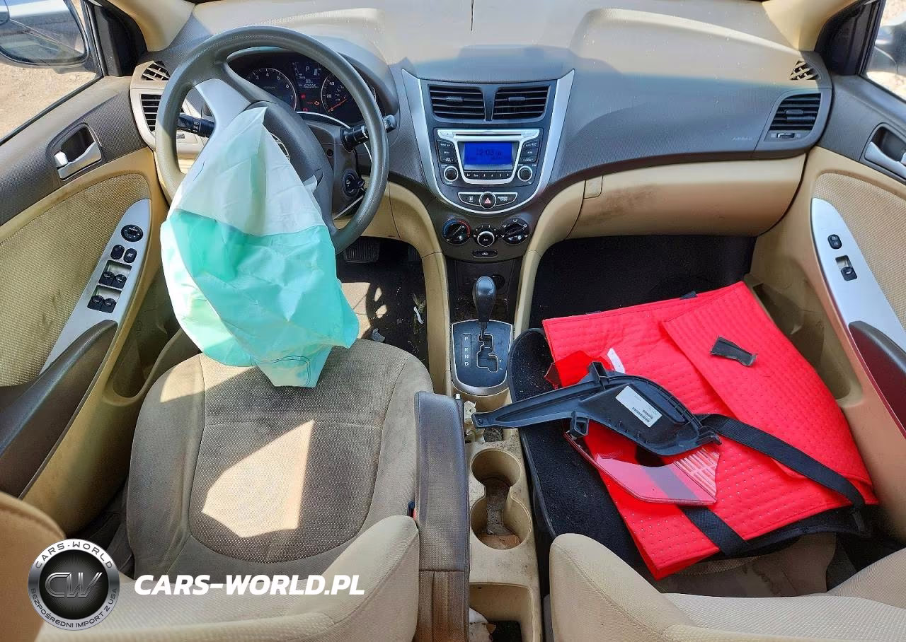 2014 Hyundai Accent Gls VIN:KMHCT4AE3EU683233 - 8